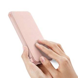 Buch Tasche "Dux Ducis" kompatibel mit SAMSUNG GALAXY S20 PLUS (G985F) Handy Hülle Etui Brieftasche Schutzhülle mit Standfunktion, Kartenfach Rose