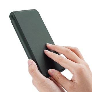Buch Tasche "Dux Ducis" kompatibel mit SAMSUNG GALAXY S20 PLUS (G985F) Handy Hülle Etui Brieftasche Schutzhülle mit Standfunktion, Kartenfach Grün