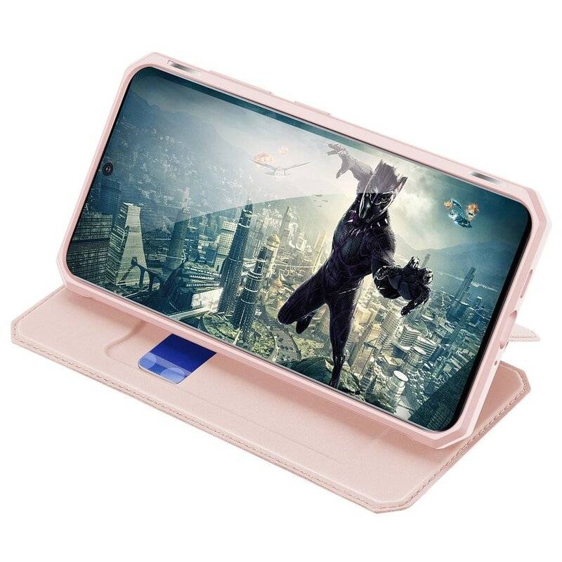 Buch Tasche Dux Ducis für SAMSUNG GALAXY S20 ULTRA G988B Handy Hülle Etui Brieftasche Schutzhülle mit Standfunktion, Kartenfach Rose