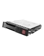 Schwarze und silberne 2,5-Zoll-Festplatte oder SSD auf weißem Hintergrund, perspektivisch angewinkelt dargestellt.
