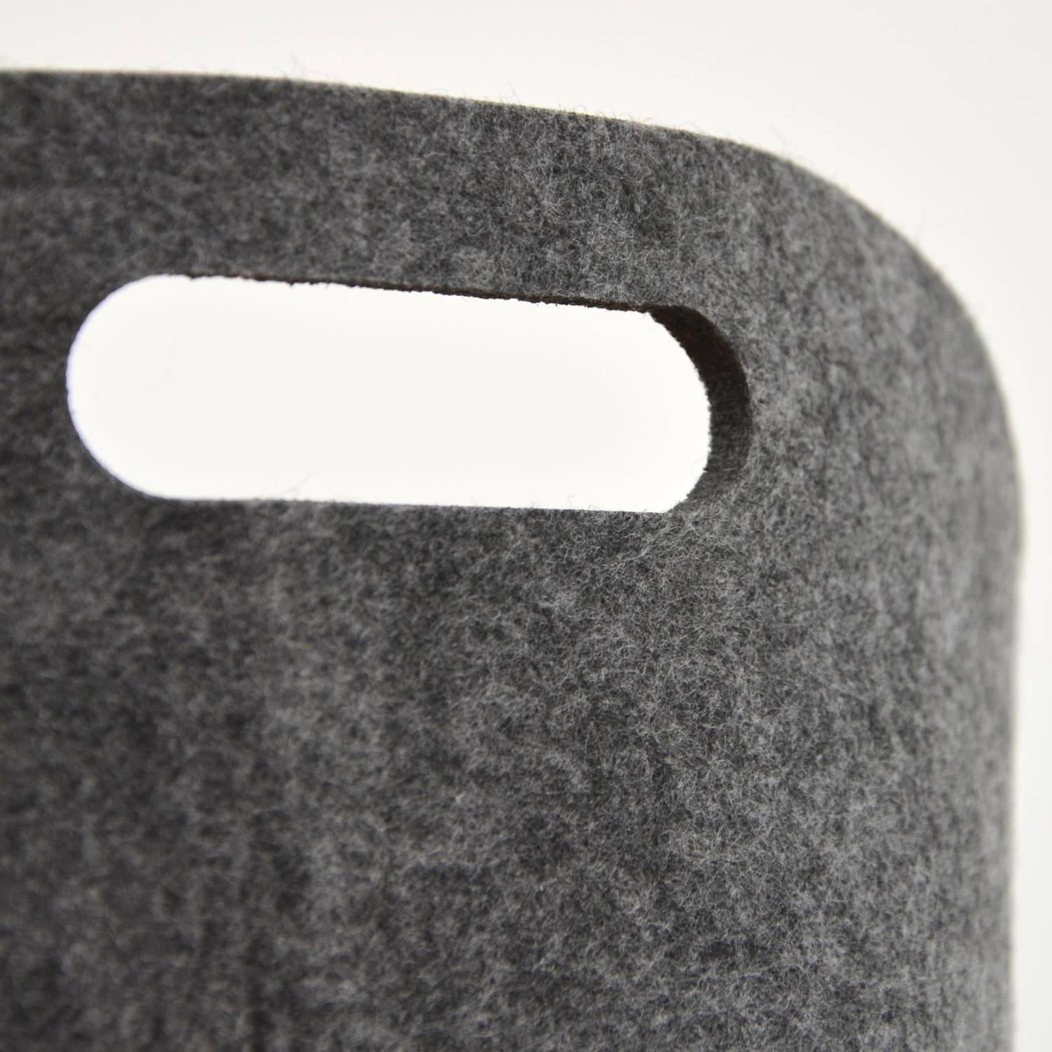 XL Filztasche 40x25x30cm Filzkorb 15KG Kaminholz-Tasche Einkaufskorb Filzkorb