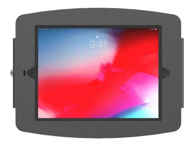 Compulocks iPad 10.2"" Space Enclosure Wall Mount - Gehäuse - für Tablett - verriegelbar - hochwertiges Aluminium - Schwa