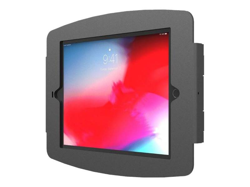 Compulocks iPad 10.2"" Space Enclosure Wall Mount - Gehäuse - für Tablett - verriegelbar - hochwertiges Aluminium - Schwa