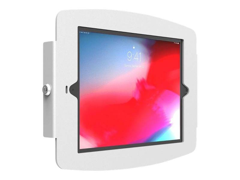 Compulocks iPad 10.2"" Space Enclosure Wall Mount - Gehäuse - für Tablett - verriegelbar - hochwertiges Aluminium - weiß