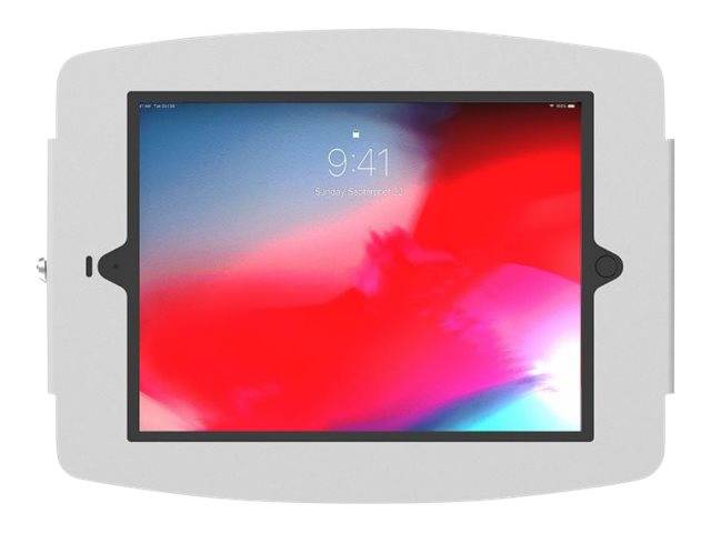 Compulocks iPad 10.2"" Space Enclosure Wall Mount - Gehäuse - für Tablett - verriegelbar - hochwertiges Aluminium - weiß