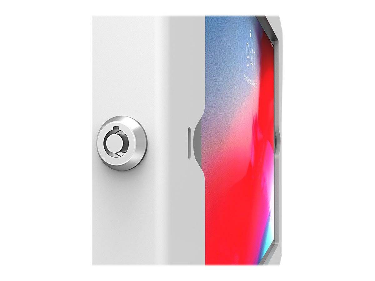 Compulocks iPad 10.2"" Space Enclosure Wall Mount - Gehäuse - für Tablett - verriegelbar - hochwertiges Aluminium - weiß