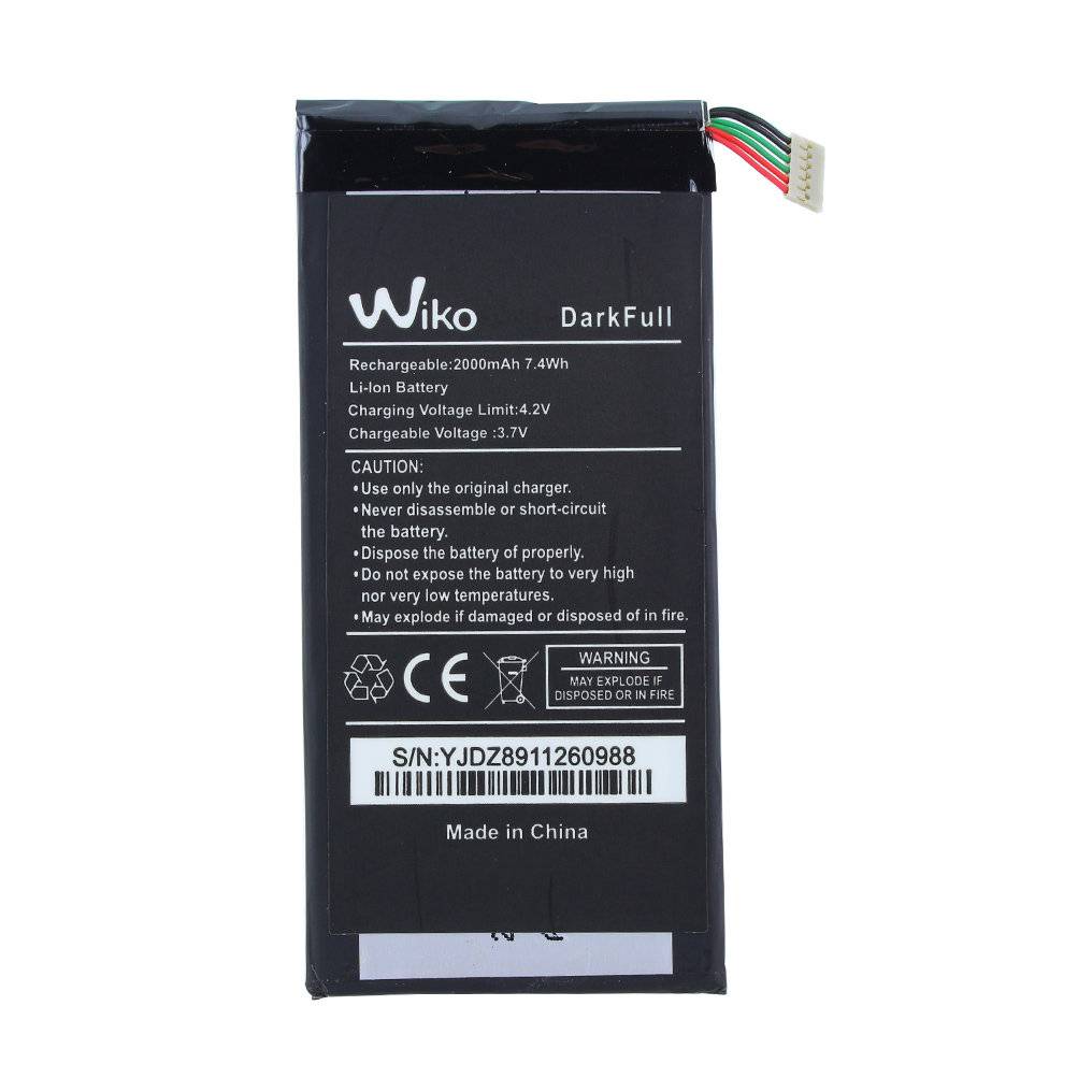 Wiko - Li-ion Akku - Darkfull - 2000mAh