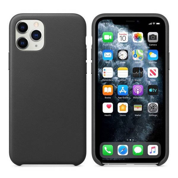 Cyoo - Alcantara Hardcase - iPhone 11 Pro Max - Schwarz