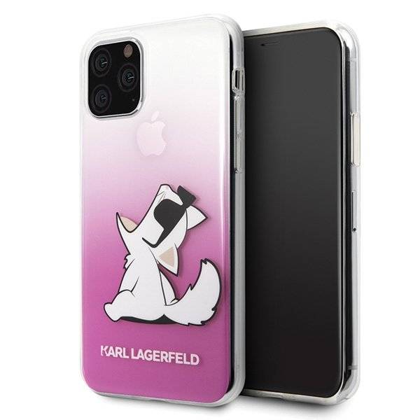 Karl Lagerfeld Case - Apple iPhone 11 Pro Max - Pink - Hard Cover - Schutzhülle