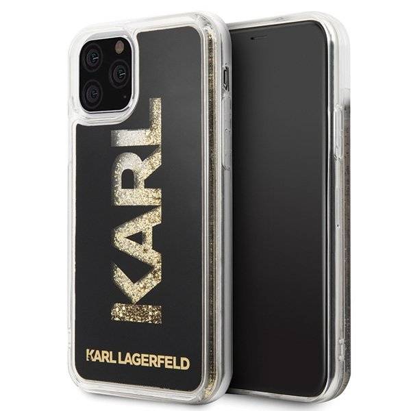 Karl Lagerfeld - Apple iPhone 11 Pro - Schwarz - Hard Cover - Schutzhülle