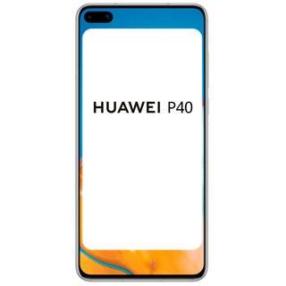 Silikon Hülle Basic kompatibel mit Huawei P40 Case TPU Soft Handy Cover Schutz Transparent