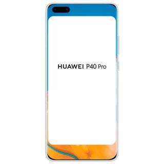 Silikon Hülle Basic kompatibel mit Huawei P40 Pro Case TPU Soft Handy Cover Schutz Transparent