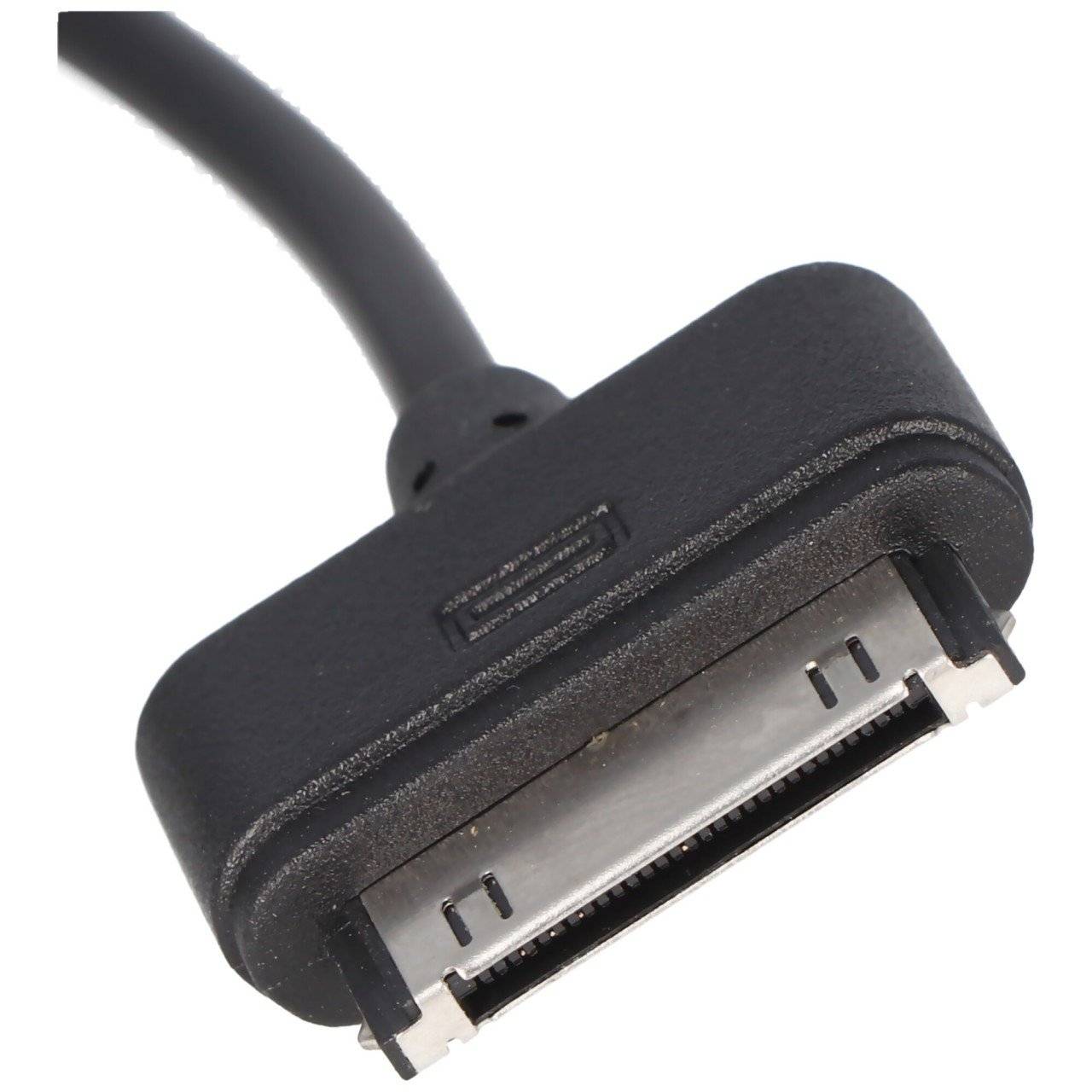 USB Datenkabel passend für Apple iPhone 3G, 3GS, 4, 4S, IPOD SCHWARZ