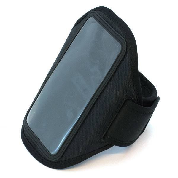 OTB Armband kompatibel zu Apple iPhone 5S / Samsung Galaxy S4/Galaxy S5 schwarz