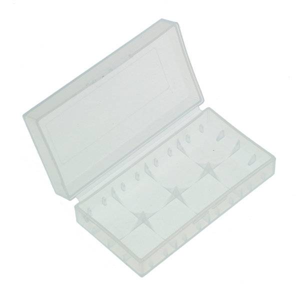 Transportbox für zwei 18650 Akkus/Batterien