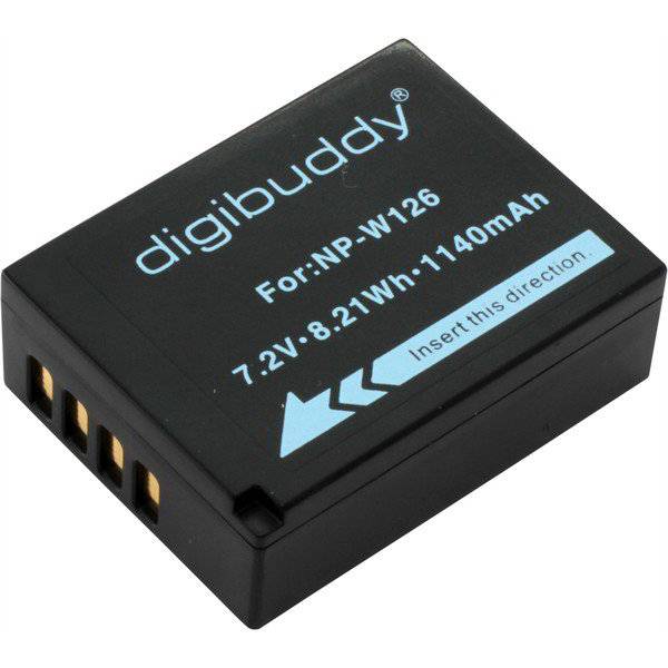 digibuddy Akku kompatibel zu Fuji NP-W126 / NP-W126S Li-Ion