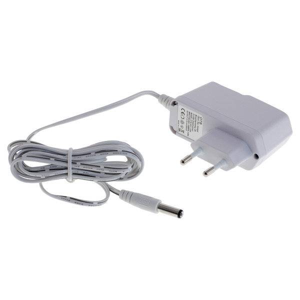OTB Netzteil 100-240V - Output 12V/600mA - 5,5x2,1mm Stecker - weiß