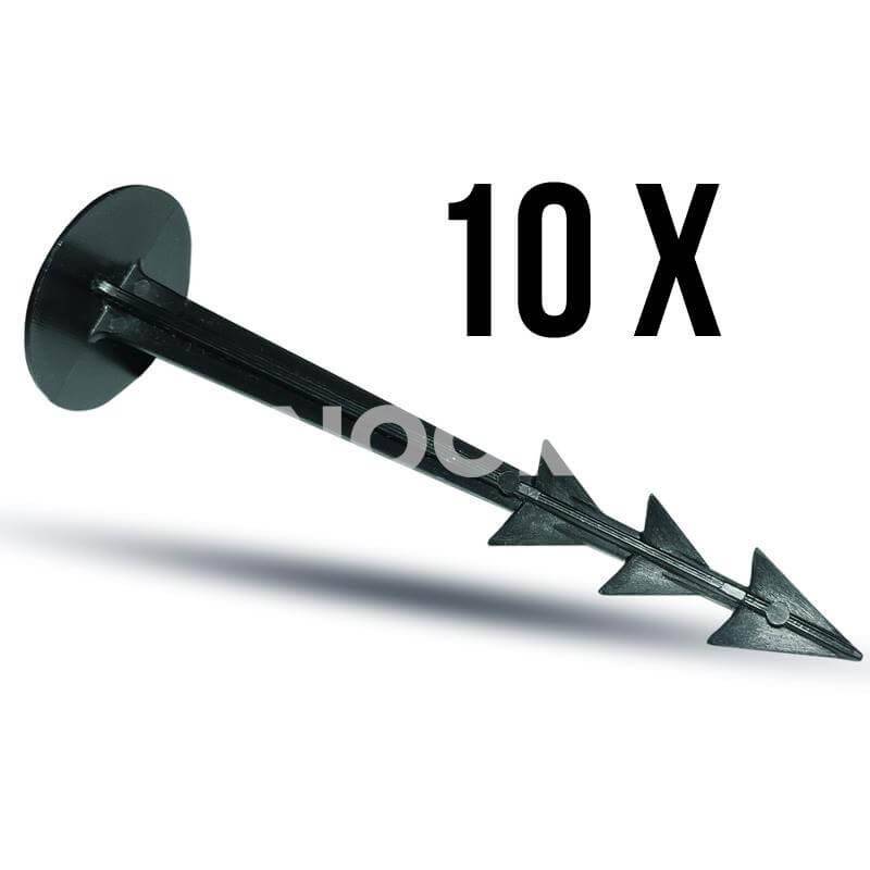 Erdanker Bodenanker für Unkrautfolie 20 cm 10 Stk.