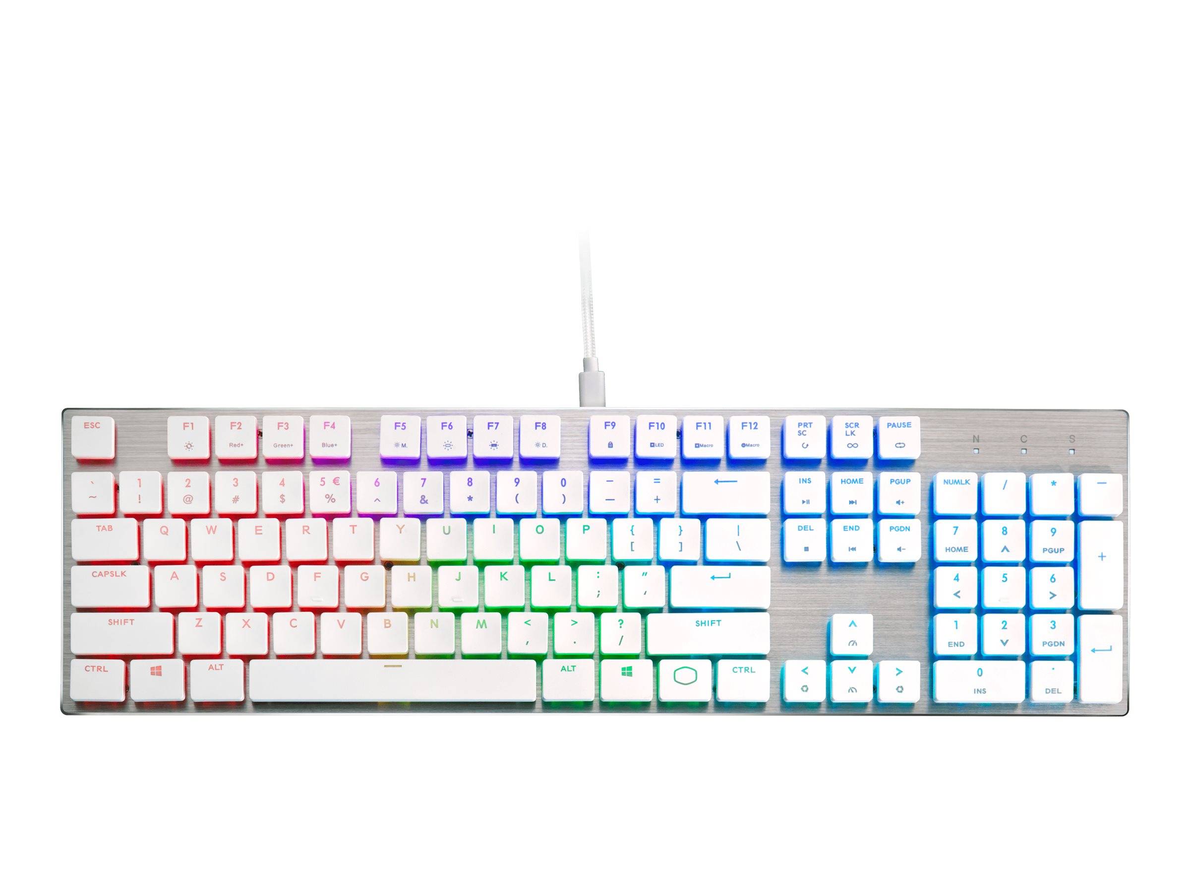 Cooler Master SK650 - White Limited Edition - Tastatur