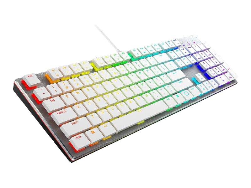 Cooler Master SK650 - White Limited Edition - Tastatur