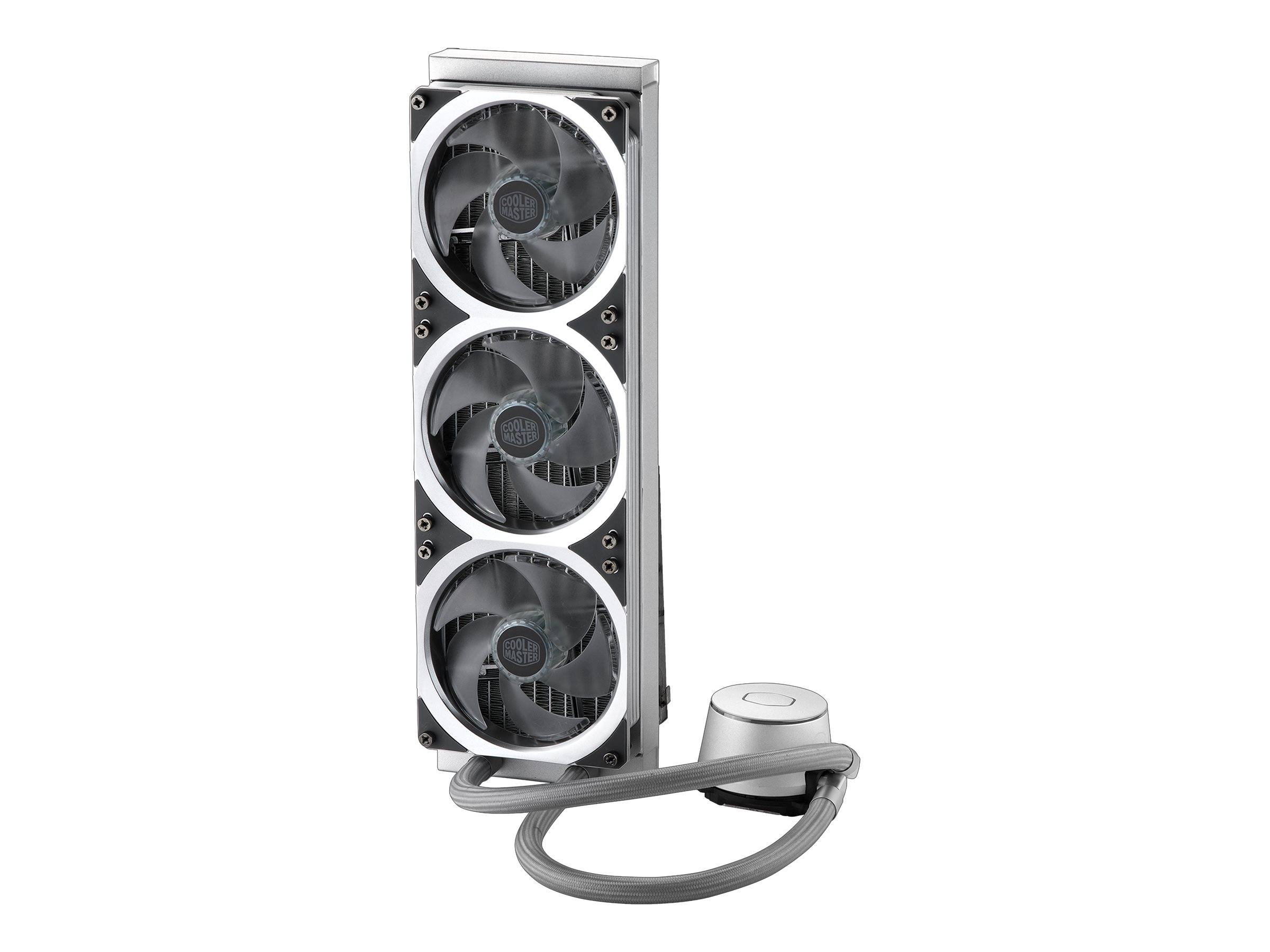 Cooler Master MasterLiquid ML360P - Silver Edition - Prozessor-Flüssigkeitskühlsystem - (für: LGA775, LGA1156, AM2, AM2+, LGA1366, AM3, LGA1155, AM