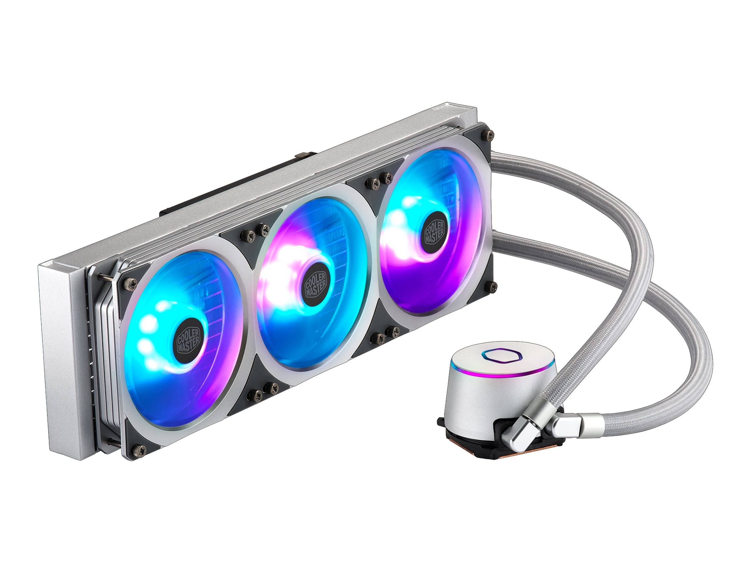 Cooler Master MasterLiquid ML360P - Silver Edition - Prozessor-Flüssigkeitskühlsystem - (für: LGA775, LGA1156, AM2, AM2+, LGA1366, AM3, LGA1155, AM