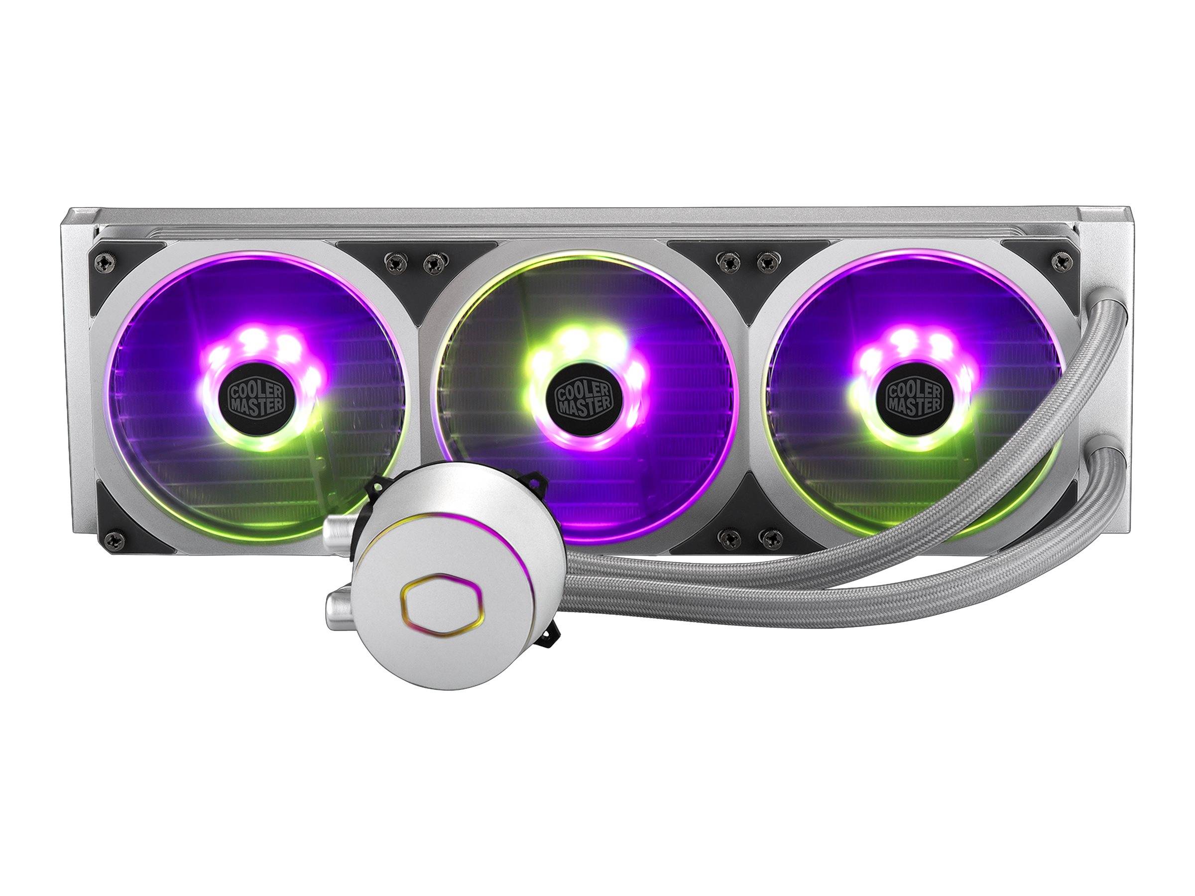 Cooler Master MasterLiquid ML360P - Silver Edition - Prozessor-Flüssigkeitskühlsystem - (für: LGA775, LGA1156, AM2, AM2+, LGA1366, AM3, LGA1155, AM