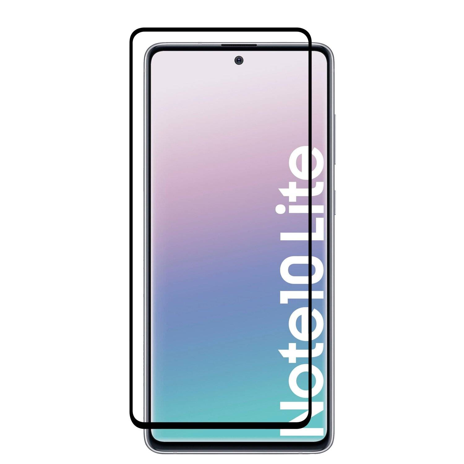cofi1453® 5D Schutz Glas kompatibel mit SAMSUNG GALAXY NOTE 10 LITE (N770F) Curved Schutz Folie Vollständig Klebend und Abdeckung