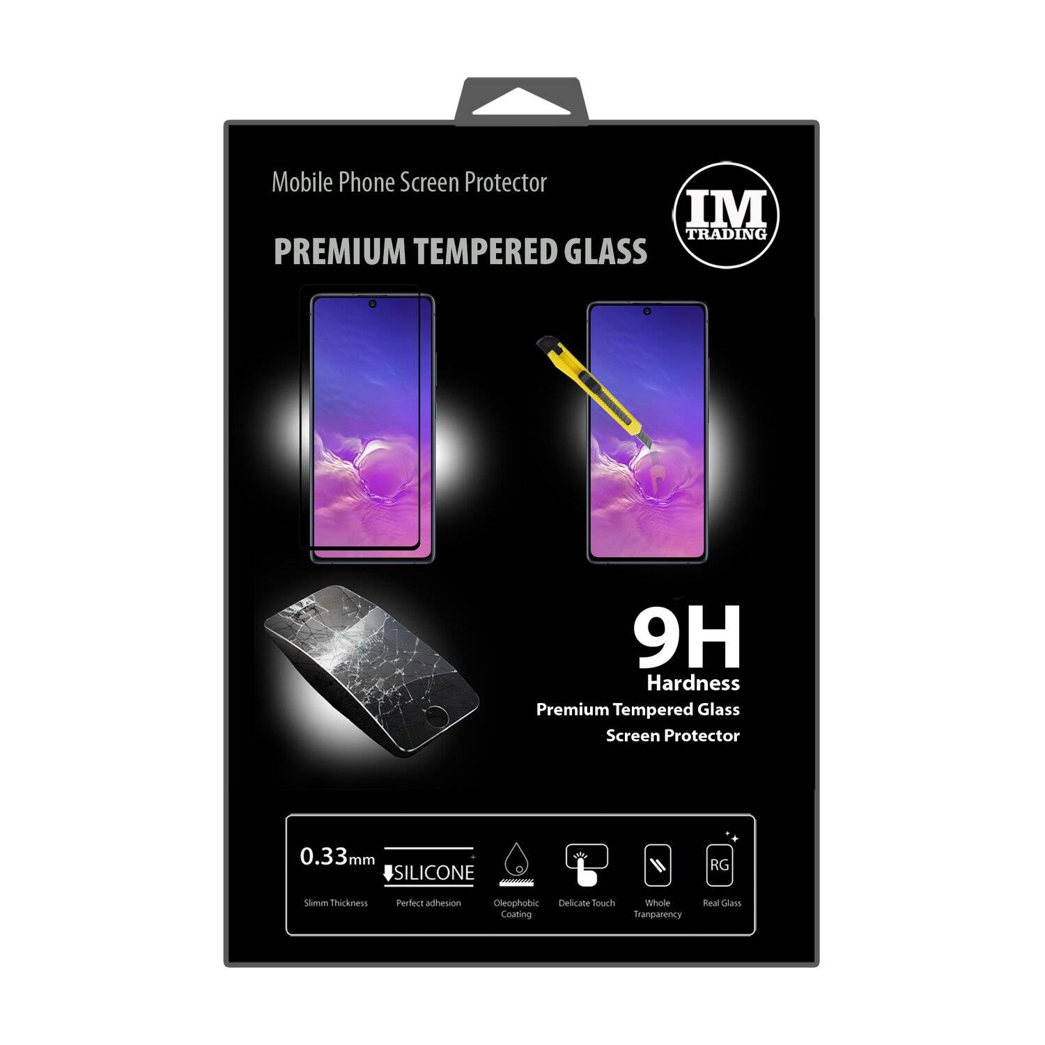 cofi1453® 5D Schutz Glas kompatibel mit SAMSUNG GALAXY S10 LITE (G770F) Curved Schutz Folie Vollständig Klebend und Abdeckung