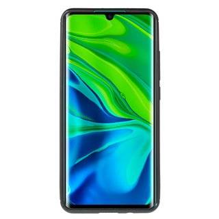cofi1453® Silikon Hülle Carbon kompatibel mit XIAOMI MI NOTE 10 PRO TPU Case Soft Handyhülle Cover Schutzhülle Schwarz