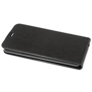 cofi1453® Flip Case kompatibel mit WIKO Y60 Handy Tasche vertikal aufklappbar Schutzhülle Klapp Hülle Schwarz