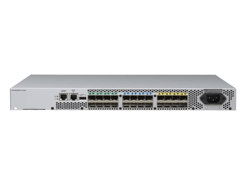 HPE StoreFabric SN3600B - Switch - managed - 8 x 32Gb Fibre Channel SFP+ + 16 x 32Gb Fibre Channel SFP+ Ports on Demand