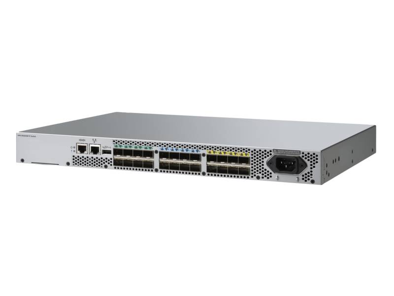 HPE StoreFabric SN3600B - Switch - managed - 8 x 32Gb Fibre Channel SFP+ + 16 x 32Gb Fibre Channel SFP+ Ports on Demand
