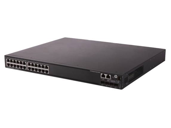 HPE 5130 24G PoE+ 4SFP+ 1-slot HI - Switch - managed - 24 x 10/100/1000 (PoE+)