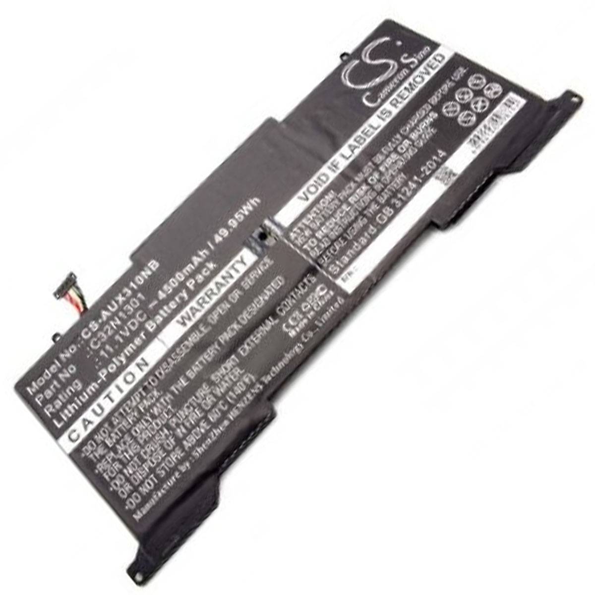 Akku passend für Asus ZenBook UX31LA, UX31LA-C4078H, C32N1301, 11,1V 4500mAh