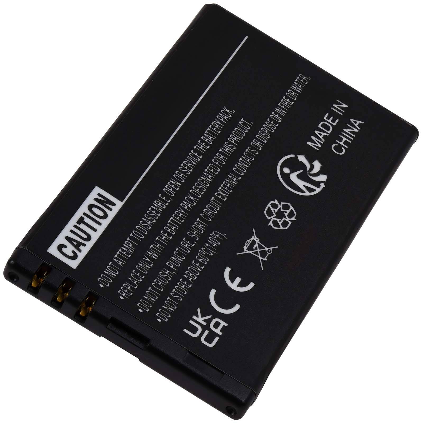 Powery Akku für Handy Doro Primo 366, 3,7V, Li-Ion