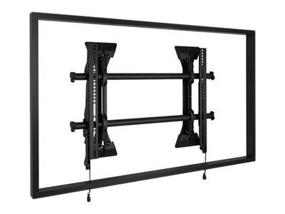 Chief Fusion Medium Micro-Adjustable Fixed TV Wall Mount - For Displays 32-65"" - Black - Befestigungskit (2