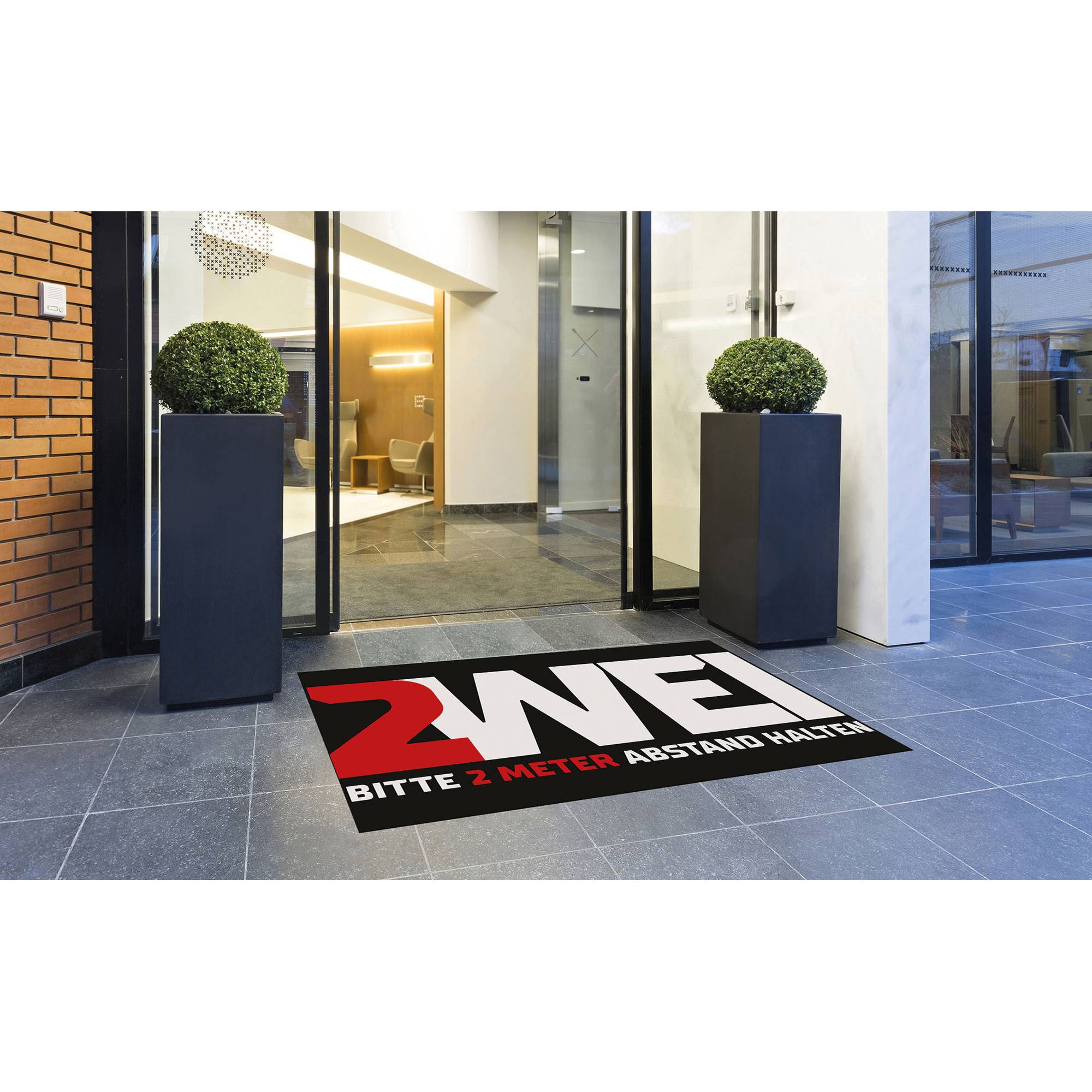 Miltex Bodenmatte 62103 2m Abstand 150x90cm