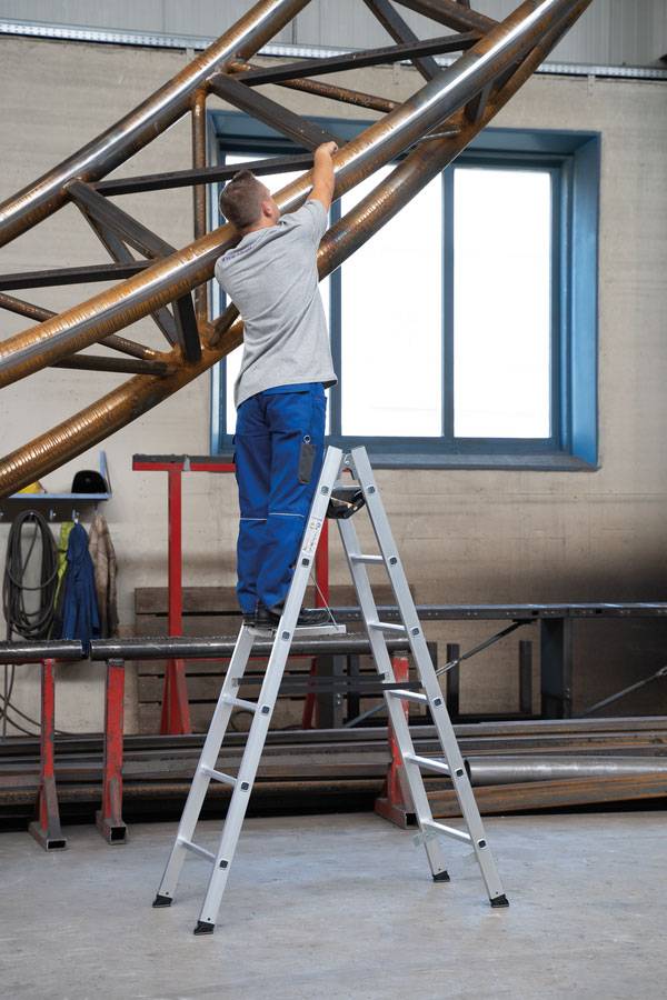 MUNK Sprossenstehleiter 2x6 Sprossen