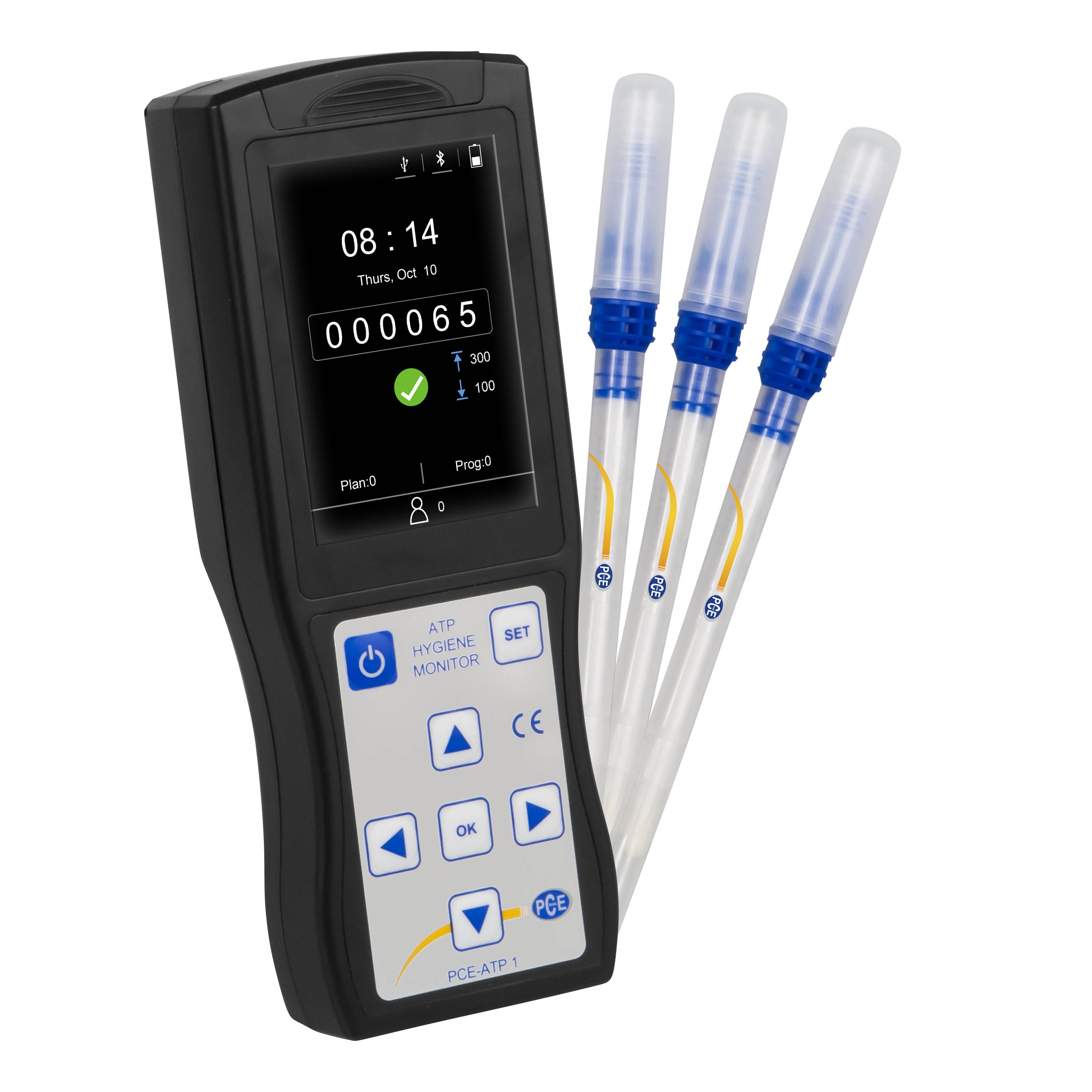 PCE Instruments ATP-Tester PCE-ATP 1 bis 999999 RLU |schnelle Hygienemessung |einfache Probennahme |Selbstkalibrierung