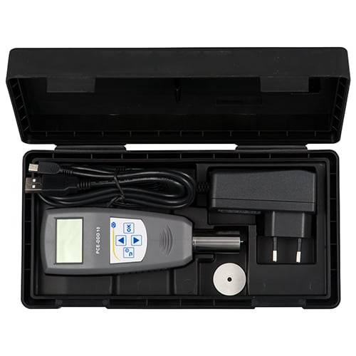 PCE Instruments Digitales Durometer PCE-DDD 10 zur Messung der Härte von Hartgummi |Thermoplaste & Kunststoffe |Software