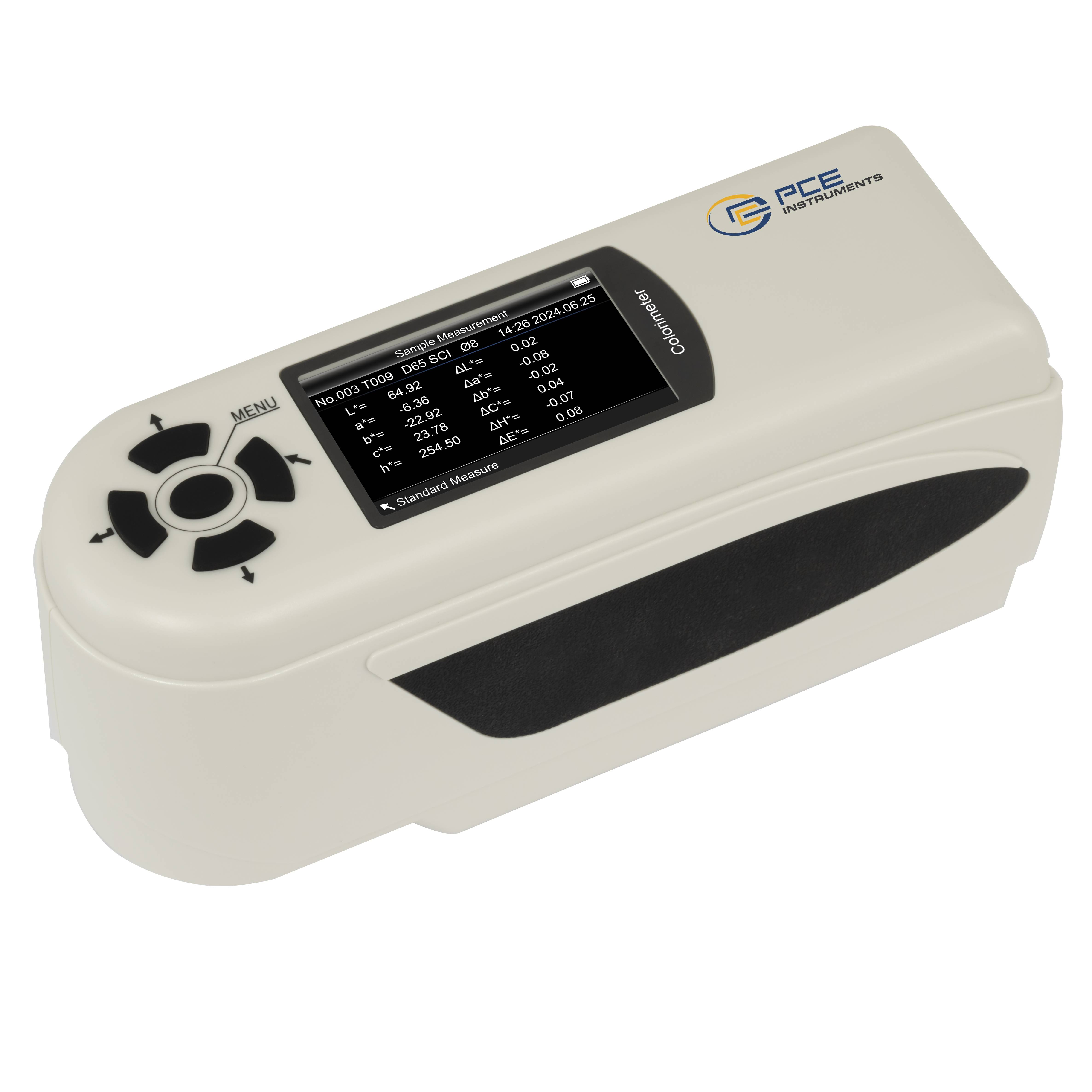 PCE Instruments Farbmessgerät PCE-CSM 3 |CIEL a*b*C*h |CIEL a*b* |Messöffnung Ø 8 mm |Weißkalibrierung |LED