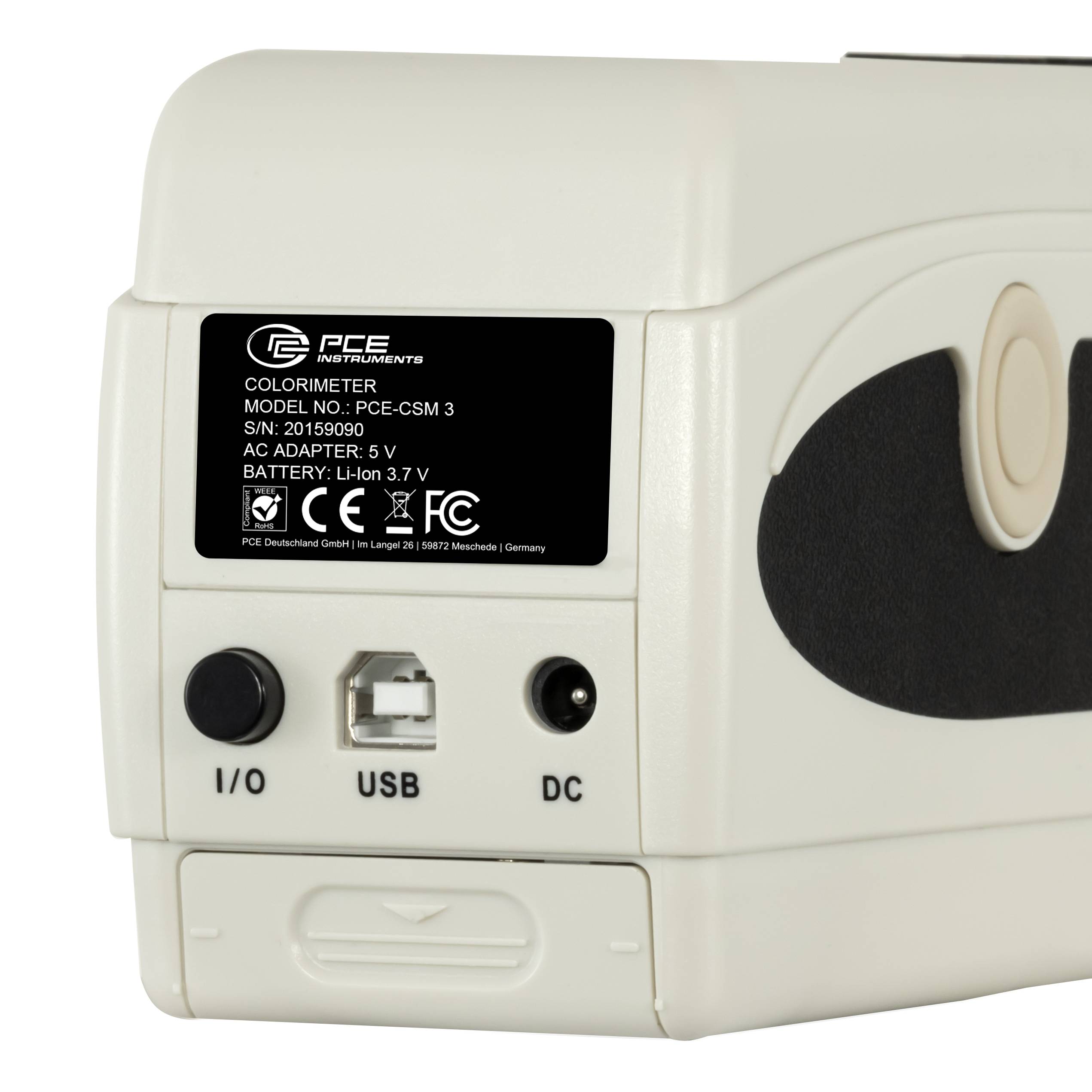 PCE Instruments Farbmessgerät PCE-CSM 3 |CIEL a*b*C*h |CIEL a*b* |Messöffnung Ø 8 mm |Weißkalibrierung |LED