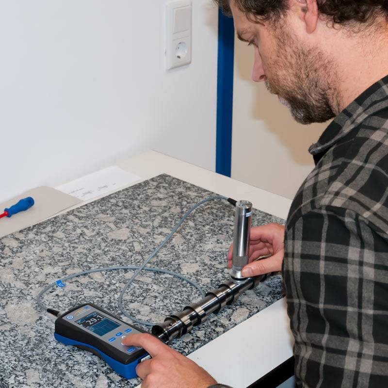 PCE Instruments Ultraschall-Härteprüfgerät PCE-3500-10 |Prüfung von HRC, HRB, HV, HB, MPa |inkl. 10N Sonde |UCI