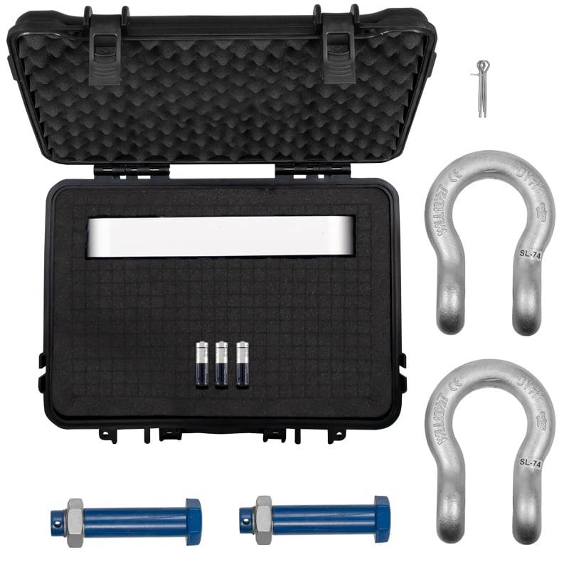 PCE Instruments Zugmesslasche PCE-DDM 10WI |10.000 kg |PEAK Funktion |batteriebetrieben |Schäkel |Summierfunktion