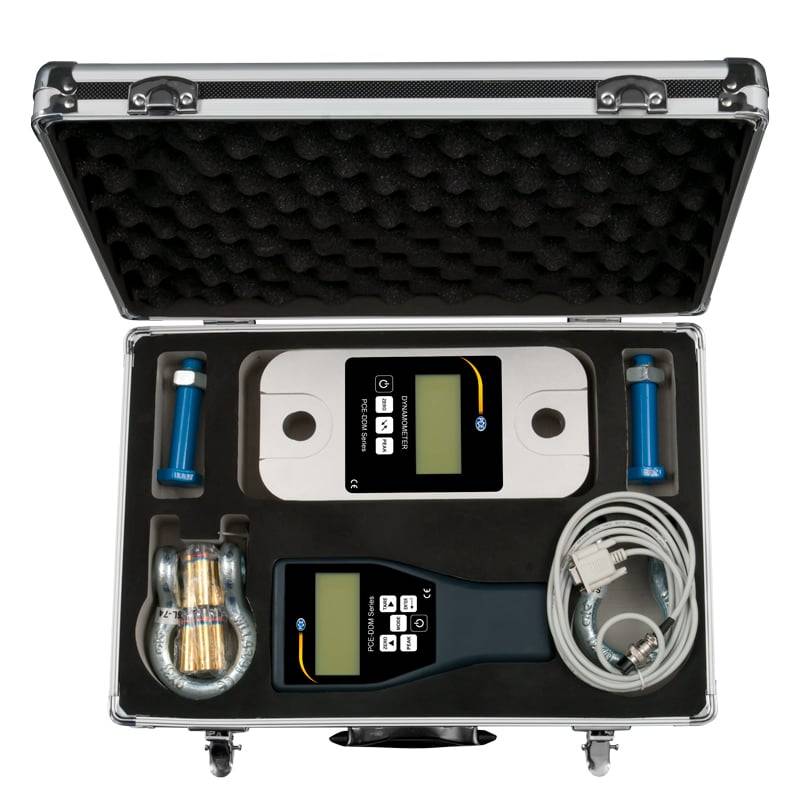 PCE Instruments Zugmesslasche PCE-DDM 5 |5.000 kg |PEAK |batteriebetrieben |Fernanzeige |Schäkel |Summierfunktion