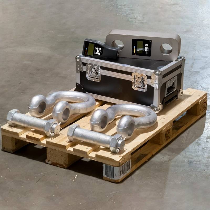 PCE Instruments Zugmesslasche PCE-DDM 50 |50.000 kg |PEAK Funktion |batteriebetrieben |Schäkel |Summierfunktion