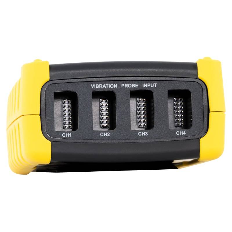 PCE Instruments Vibrationsmessgerät PCE-VM 5000 4-Kanal Datenlogger |Beschleunigung |Geschwindigkeit |Ausweitung Vibr.