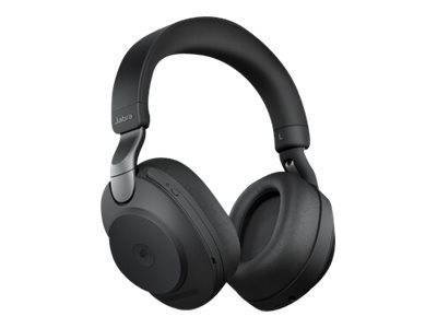 Jabra Evolve2 85 MS Over Ear Headset Bluetooth®, kabelgebunden Stereo Schwarz Mikrofon-Rauschunterdrückung Lautstärkeregelung