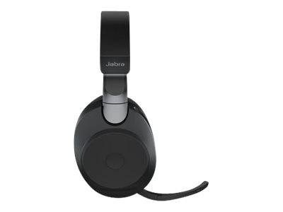 Jabra Evolve2 85 UC Over Ear Headset Bluetooth®, kabelgebunden Stereo Schwarz Mikrofon-Rauschunterdrückung Lautstärkeregelung